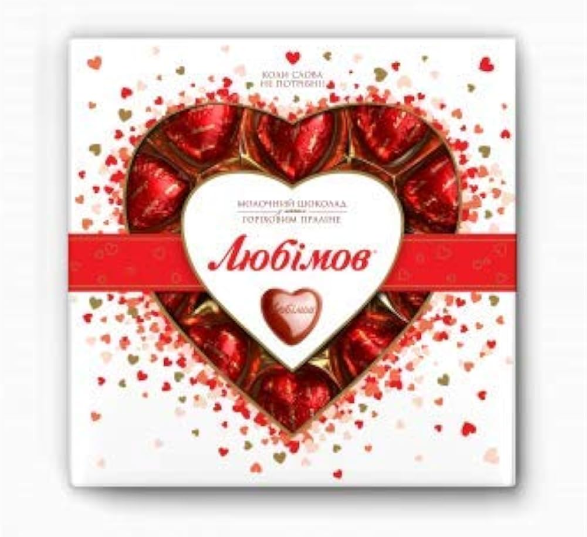 MILLENNIUM WITH LOVE MILK CHOC 125G
